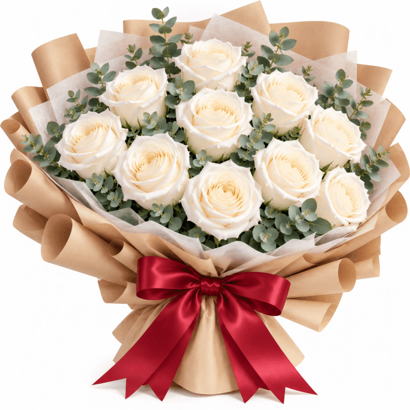 10 white rose 10 white rose