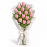 15 Pink Tulip Bouquet