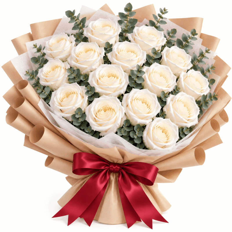 15 white rose 15 white rose