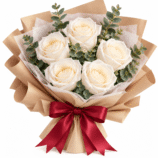 5 white rose