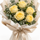 5 yellow rose