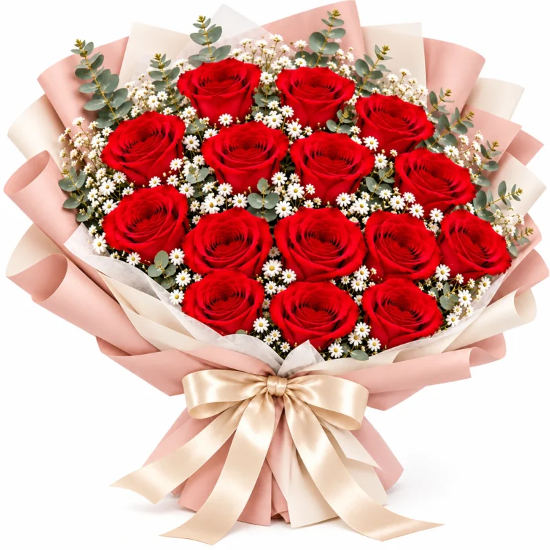 15 Red Rose Bouquet