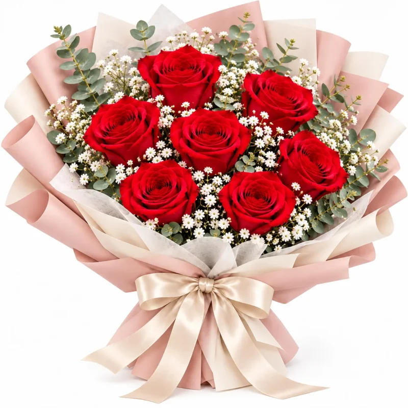 7 Red Rose Bouquet