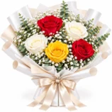 5 Mixed Rose Bouquet