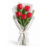 Red Tulip Bouquet 5